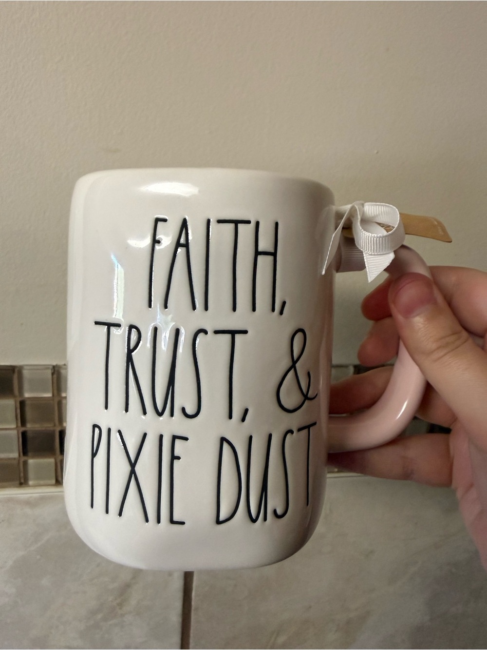 Rae Dunn tinker bell mug